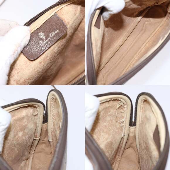 GUCCI GG Supreme Web Sherry Line Shoulder Bag Pvc Beige 97 02 068 - Picture 12 of 13